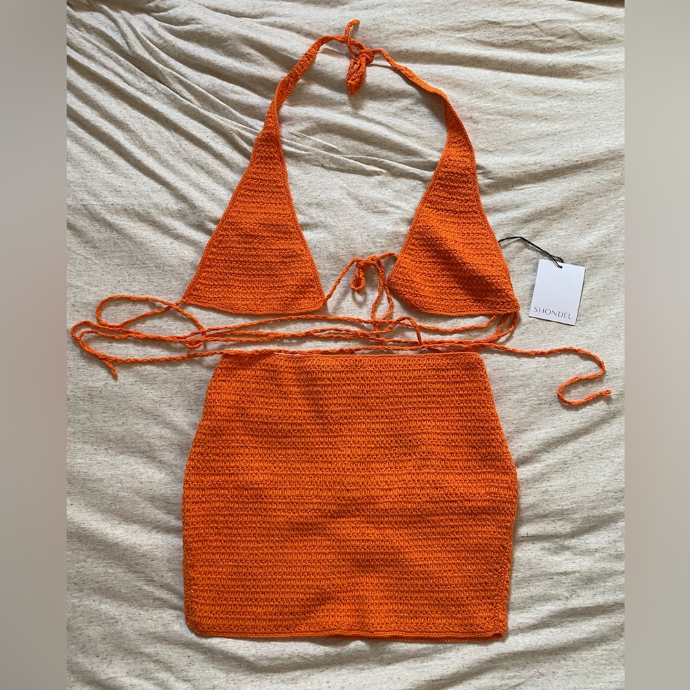 Crochet Skirt and Top Set
